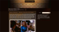 Desktop Screenshot of desperatebree.com
